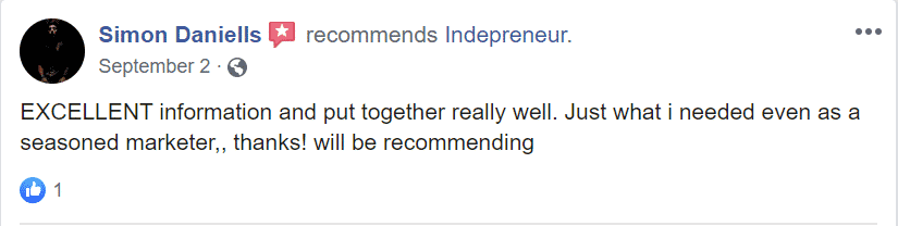 Excellent Info (From A Marketer)